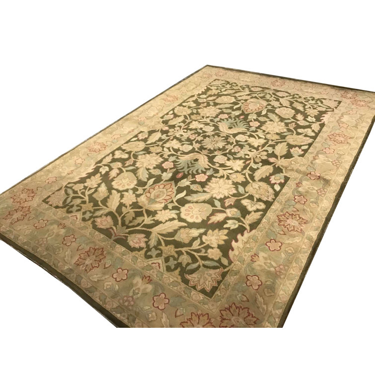 Bokara Rug Co., Inc. Savonnerie Oriental HandKnotted Wool Beige Area